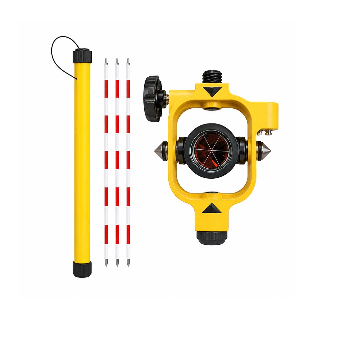 Prisma Mini Total Station Topcon / Mini Prism Set & Pin Pole