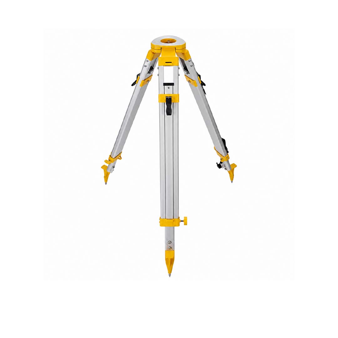 Tripod Ukur Alumunium Teleskopik untuk Total Station, Waterpass & Theodolite